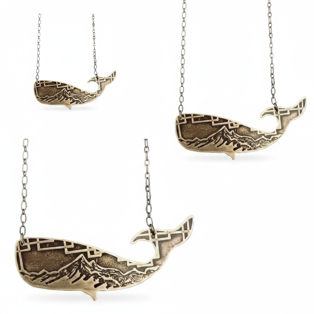 Whale Pendant Necklace