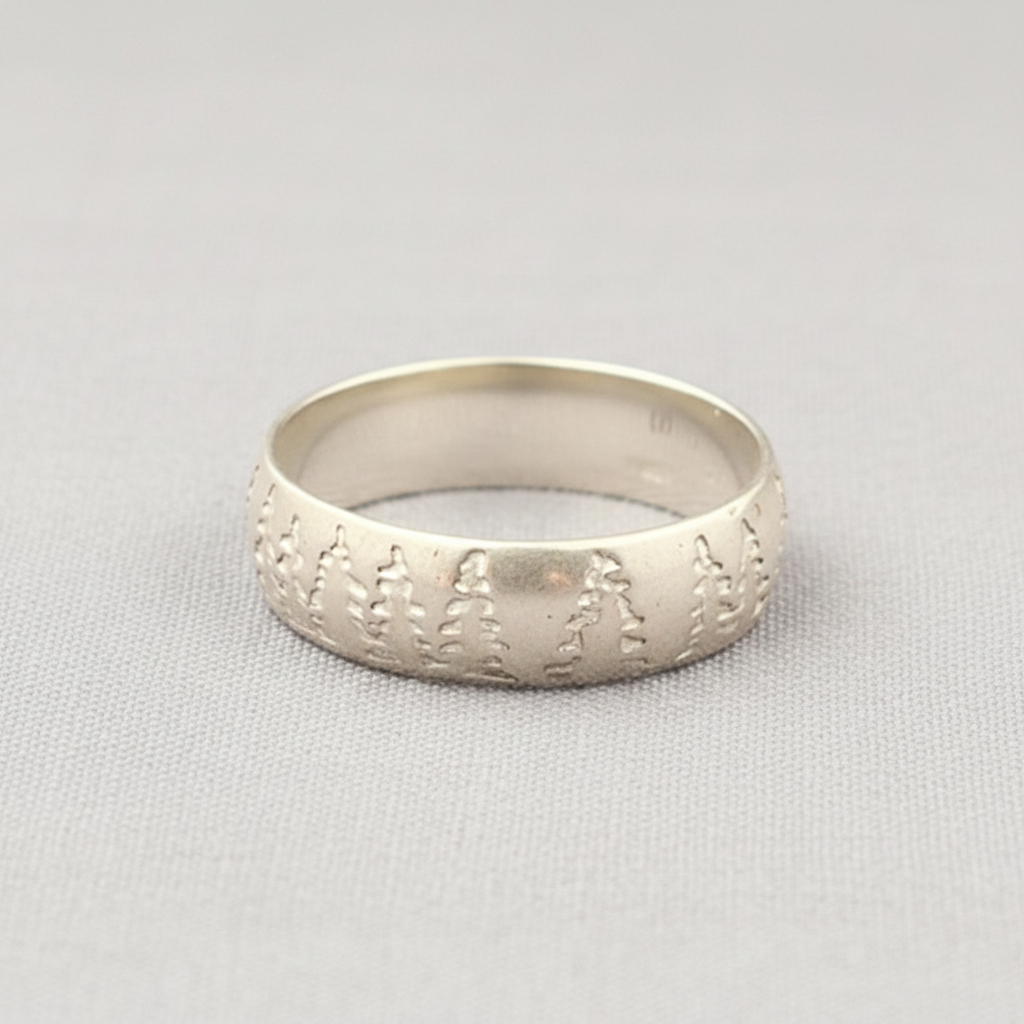 Sterling Silver Forest Ring