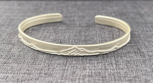 Sterling Silver Mt. Hood Cuff