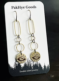 All-Seeing Eye Brass Statement Earrings
